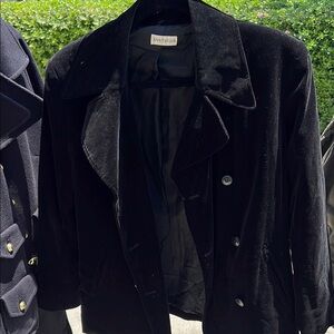 Ann Taylor Black Blazer Elegant Suit Jacket